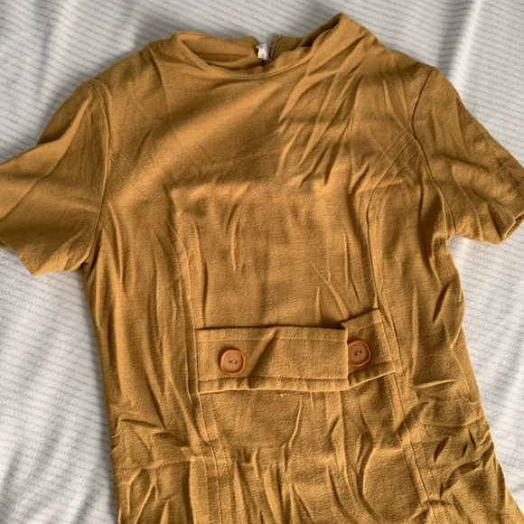 Vintage 60s mod mini dress 13 - Picture 4 of 11